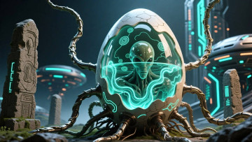 обоя 3д графика, научная фантастика , science fiction, нейросети, графика, нейроарт, ai, art, нейронные, сети, рисунки, нейро, искусство, нейрографика, graphics, neuroart, neural, networks, drawings, neuro, neurography