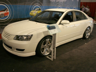 Картинка hyundai sonata 2006 tuned автомобили