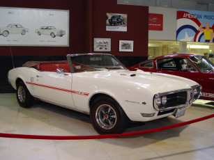 Картинка pontiac firebird автомобили выставки уличные фото