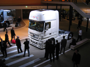 Картинка mercedes actros 1860 автомобили trucks