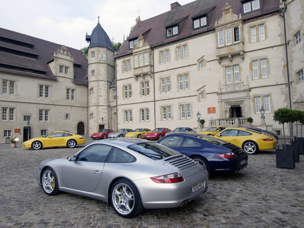 Обои картинки фото автомобили, porsche