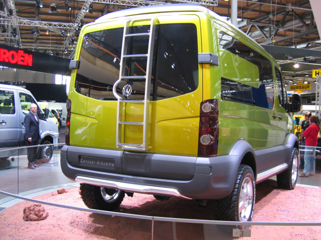 Обои картинки фото crafter, atacama, автомобили, volkswagen