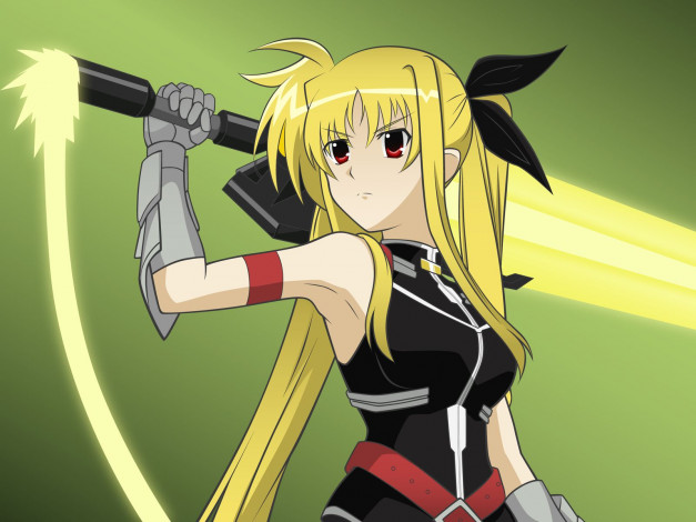 Обои картинки фото аниме, mahou, shoujo, lyrical, nanoha