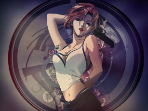 Картинка аниме weapon blood technology