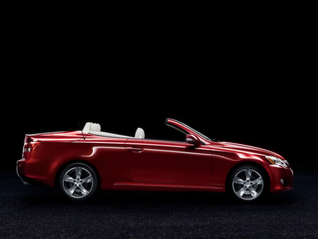 Обои картинки фото 2009, lexus, is, 250c, folding, hardtop, автомобили