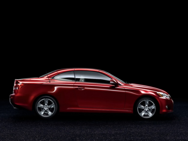 Обои картинки фото 2009, lexus, is, 250c, folding, hardtop, автомобили