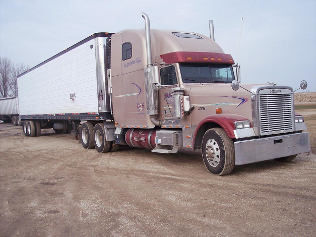 Обои картинки фото fred, classic, xl, 570, автомобили, freightliner