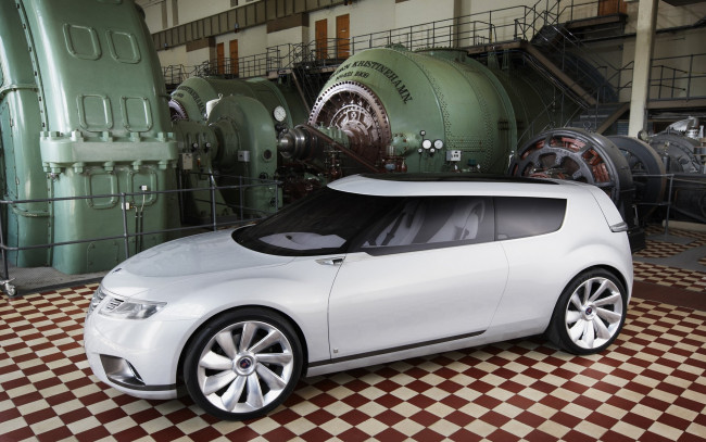 Обои картинки фото автомобили, saab