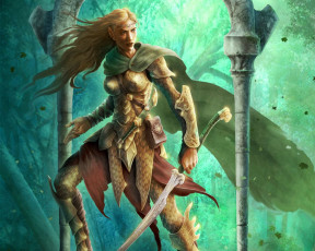 Картинка фэнтези эльфы