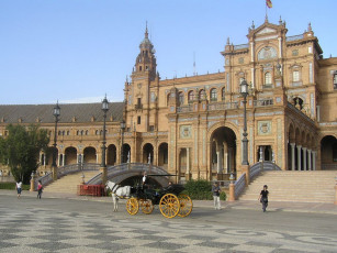 Картинка города севилья испания