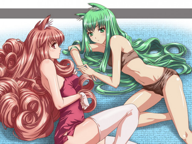 Обои картинки фото аниме, animals