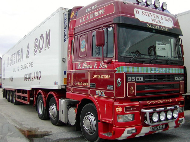 Обои картинки фото автомобили, daf