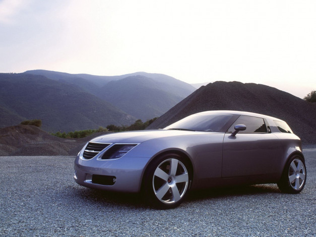 Обои картинки фото автомобили, saab