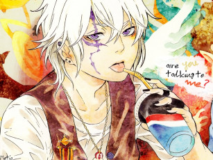 Картинка аниме gray man