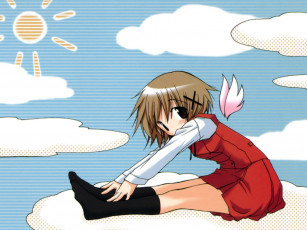 Картинка аниме hidamari sketch