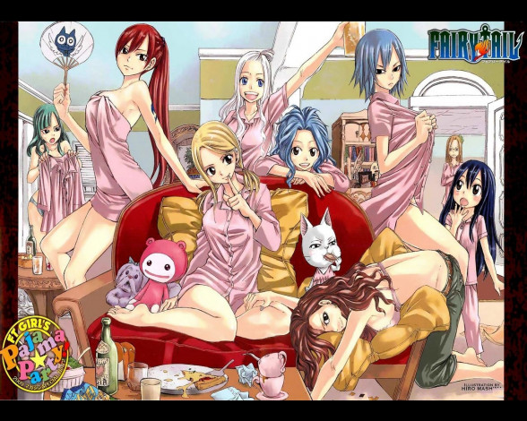 Обои картинки фото аниме, fairy, tail