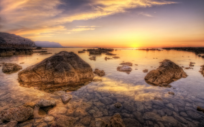 Обои картинки фото природа, восходы, закаты