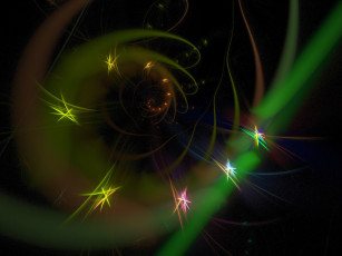 Картинка 3д графика fractal фракталы абстракция