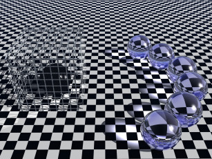 Картинка 3д графика modeling моделирование шари квадраты