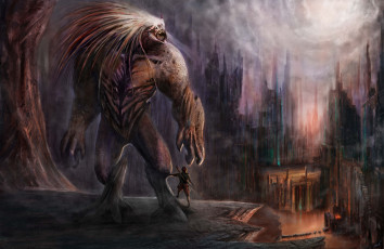 Картинка фэнтези существа чудовище