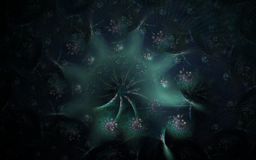 Картинка 3д графика fractal фракталы абстракция тёмный