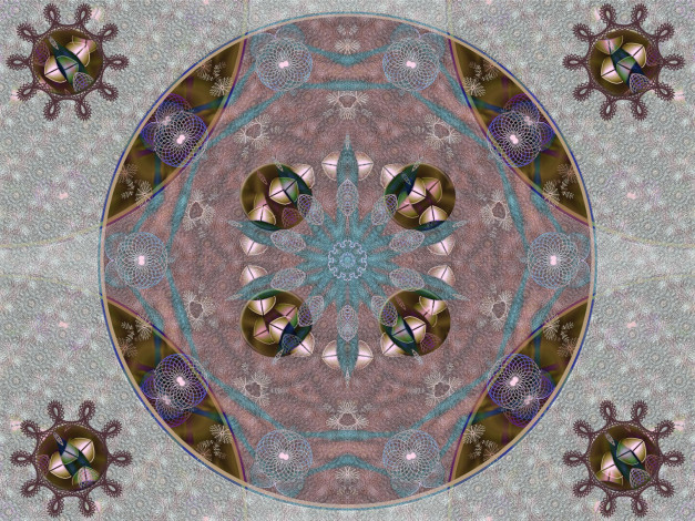 Обои картинки фото 3д, графика, fractal, фракталы, узор