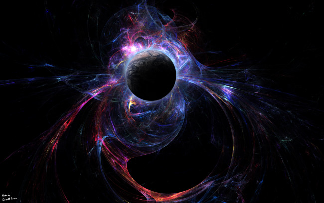 Обои картинки фото космос, арт, планеты, звёзды, вселенная