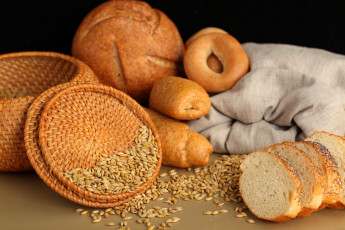 Картинка еда хлеб выпечка разнообразие