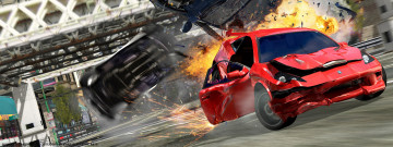 Картинка burnout takedown видео игры 3 