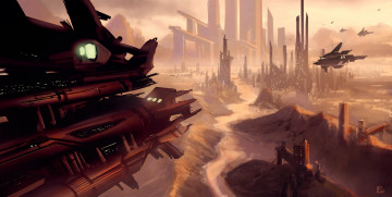 Картинка pierre loyvet фэнтези иные миры времена concept art