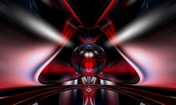 Картинка 3д графика fractal фракталы cobra