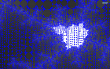 Картинка 3д графика fractal фракталы цвет фон