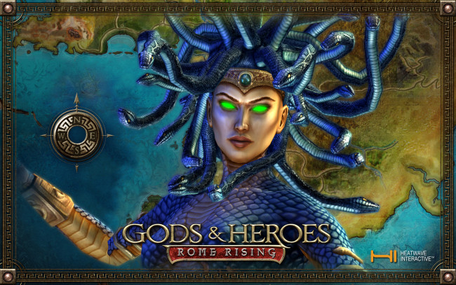 Обои картинки фото gods, heroes, rome, rising, видео, игры