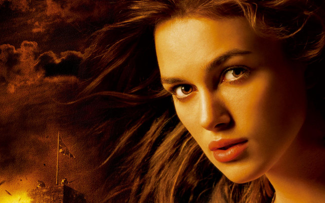 Обои картинки фото пираты, карибского, моря, кино, фильмы, pirates, of, the, caribbean, кира, найтли