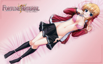 Картинка аниме fortune arterial лифчик девушка