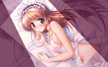 Картинка аниме fortune arterial взгляд девушка