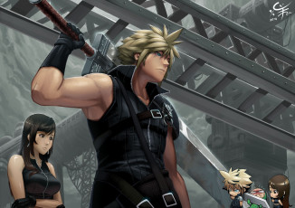 Картинка видео+игры final+fantasy+ii парень девушка