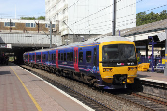 Картинка техника поезда железная дорога локомотив состав