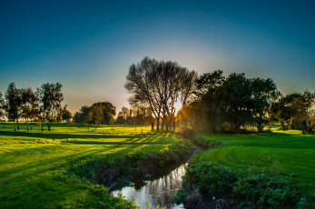 Картинка природа реки озера поле ручей свет