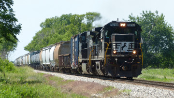 Картинка техника поезда железная дорога локомотив состав