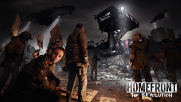 Картинка видео+игры homefront +the+revolution экшен the revolution шутер