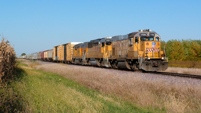 Обои картинки фото техника, поезда, железная, дорога, локомотив, состав