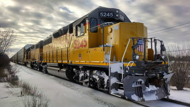 Обои картинки фото техника, поезда, железная, дорога, локомотив, состав