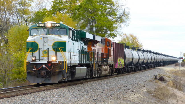 Обои картинки фото техника, поезда, железная, дорога, локомотив, состав