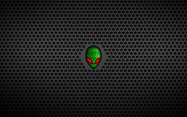 Обои картинки фото компьютеры, alienware, фон, логотип