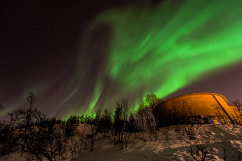 Картинка природа северное+сияние сполохи