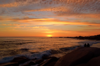 Картинка природа восходы закаты закат горизонт