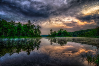 Картинка природа реки озера река лес