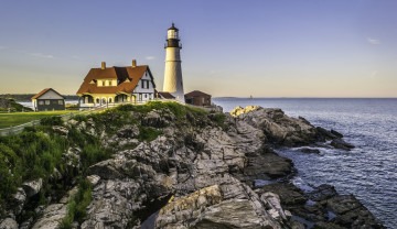 Картинка природа маяки маяк побережье