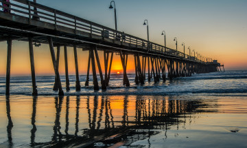 Картинка природа восходы закаты океан закат